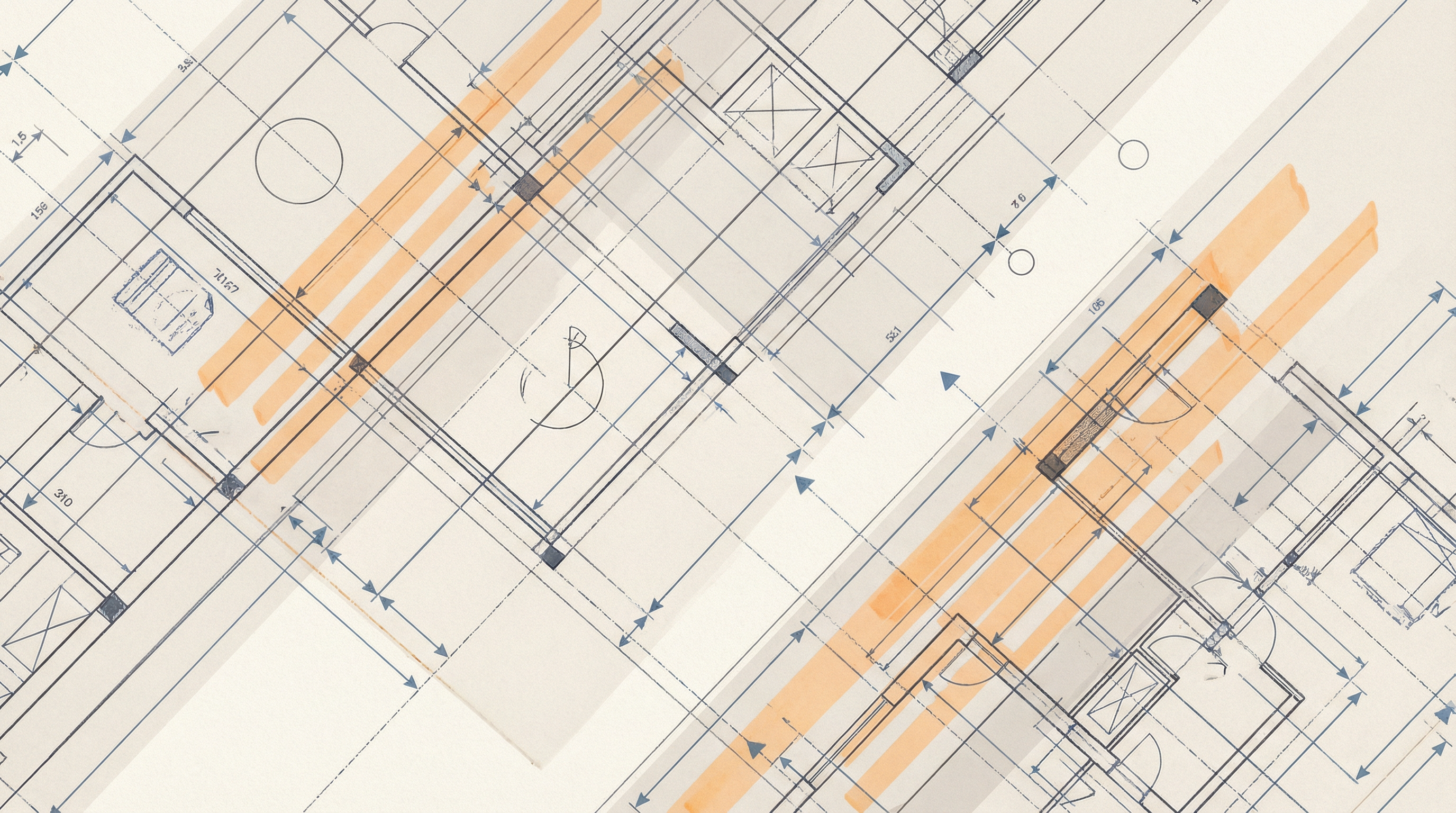 Architectural blueprints